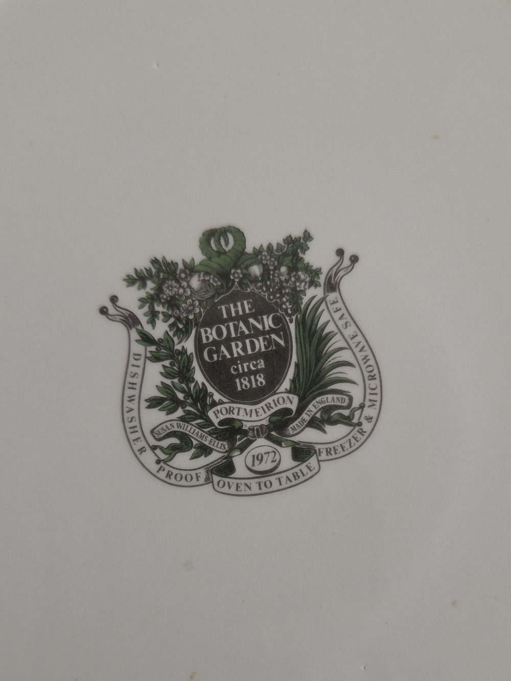 Vintage | Portmeirion The Botanic Garden Dinner Plates 10.5" Set 4 - Picture 6 of 7